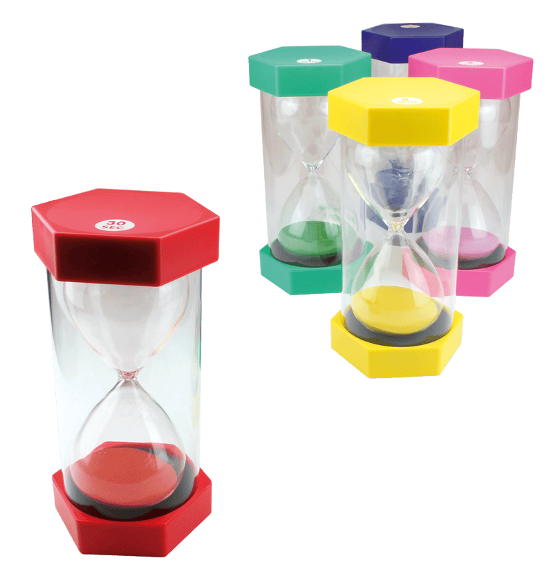 Beleduc - XL SAND CLOCKS - SET OF 5 Toys & Games