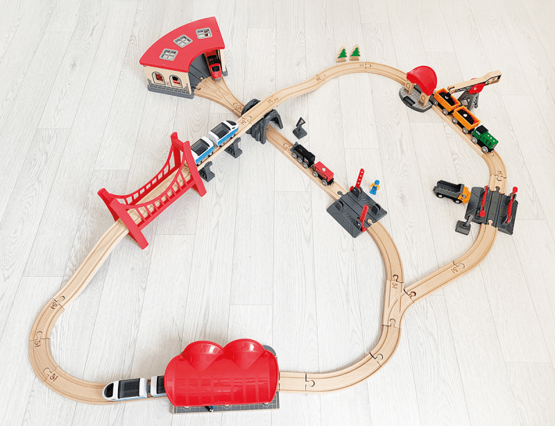 Beleduc - Xxl Railway Set Toys & Games