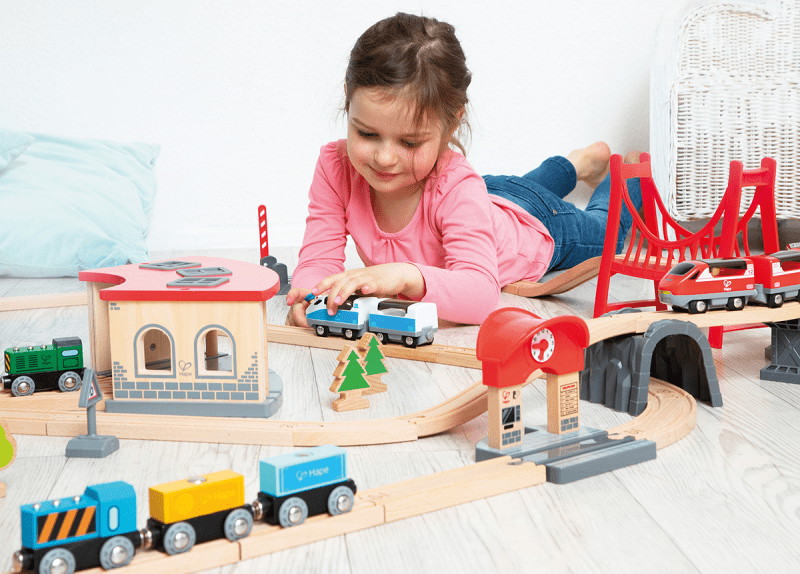 Beleduc - Xxl Railway Set Toys & Games