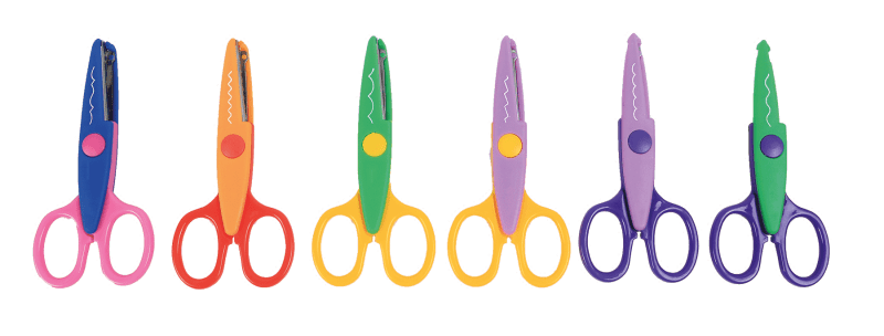Beleduc - ZIG ZAG SCISSORS (6PCS/6 ASST) Games & Toys