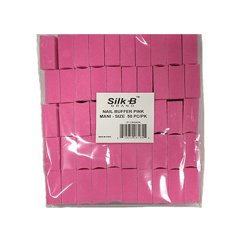 Belmonda - Block Pink Buffer 150/180 Grit/Bloc Rose Grain 150/180 Grit 50PK Beauty & Personal Care