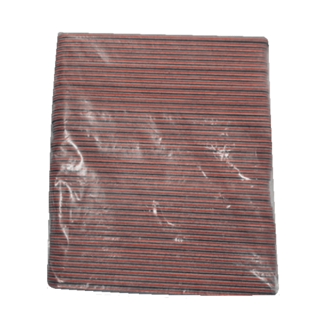 Belmonda - File Black w/Foam 100/100 Grit (Rouge/Red) Noire avec Mousse(50PKK) Beauty & Personal Care