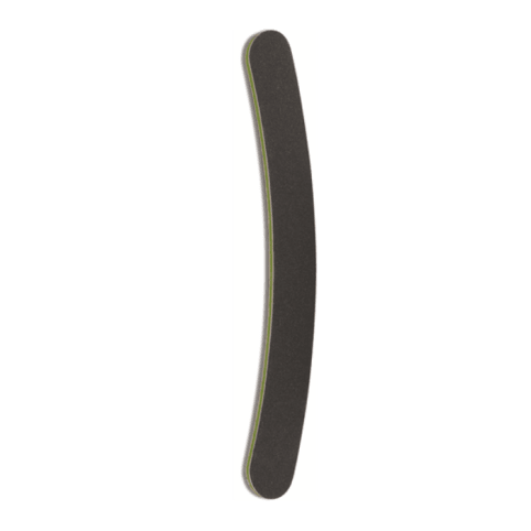 Belmonda - File Boomerang100/180(Blk/YellowCenter)/LimeBoomerang (Noire/Jaune)10pc/pack"IS" Beauty & Personal Care