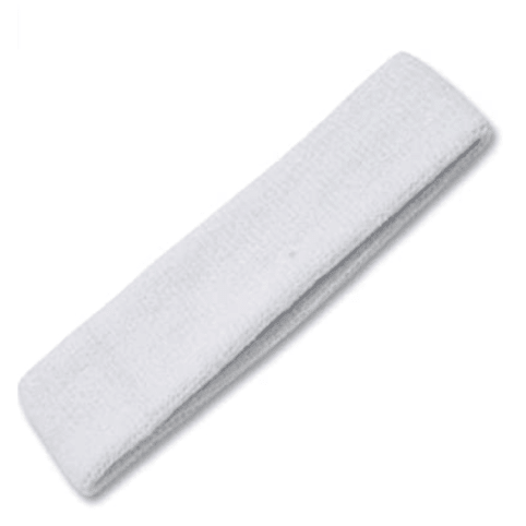 Belmonda - Headband TerryCloth/Serre - Tete en Tissu Esponge (Blanc/White) Beauty & Personal Care