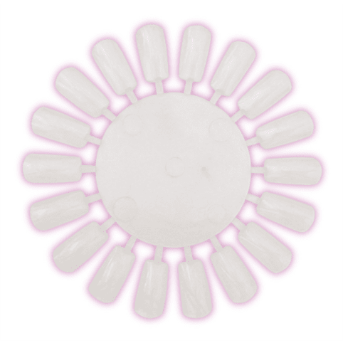 Belmonda - Nail Polish Plastic Display Disk 2/pk. Natural - DISCONTINUE Beauty & Personal Care