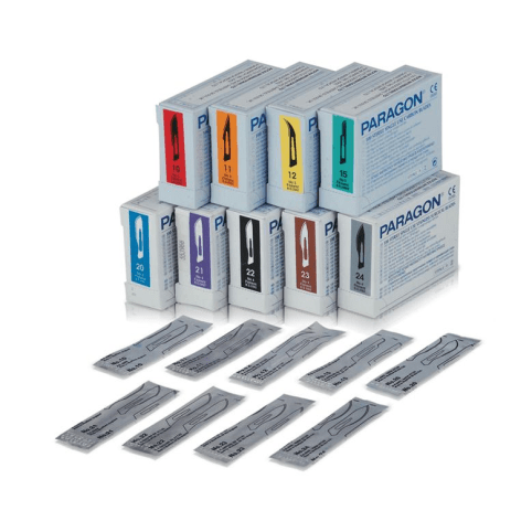 Belmonda - Paragon Stainless Steel Scalpels 10 (Medicom) 100/box Beauty & Personal Care