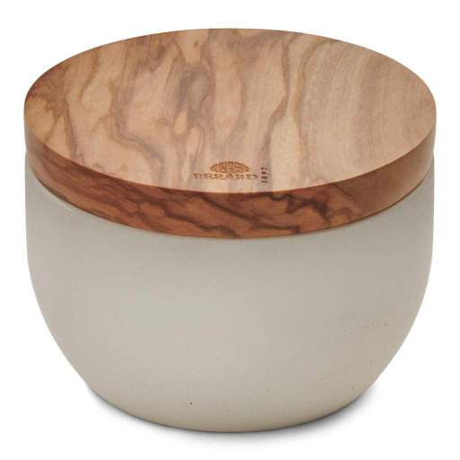 BERARD - BERARD CONCRETE Salt Keeper 10x7cm/4x2.75" Olivewood Home & Kitchen