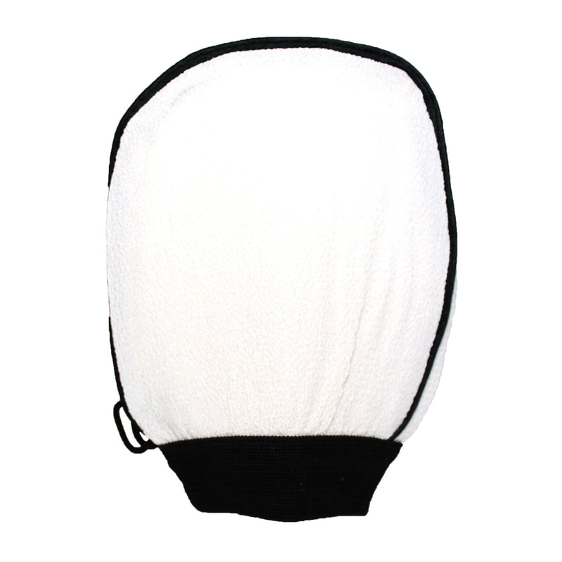 Best Kiss Viscose Exfoliating Gloves Beauty & Personal Care White