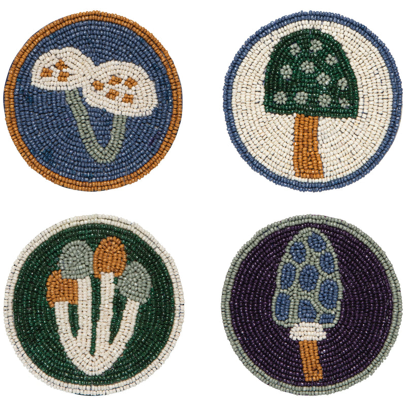 Danica Studio - Coaster Set/4 Beaded Wildgrove