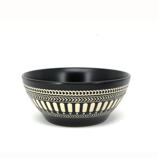 BIA - BATIK Bowl - 16cm (700ml) Home & Kitchen Black