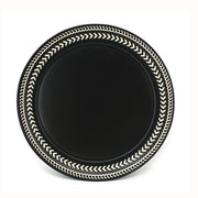 BIA - BATIK Ceramic Dinner Plate Home & Kitchen Black