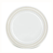 BIA - BATIK Ceramic Dinner Plate Home & Kitchen White