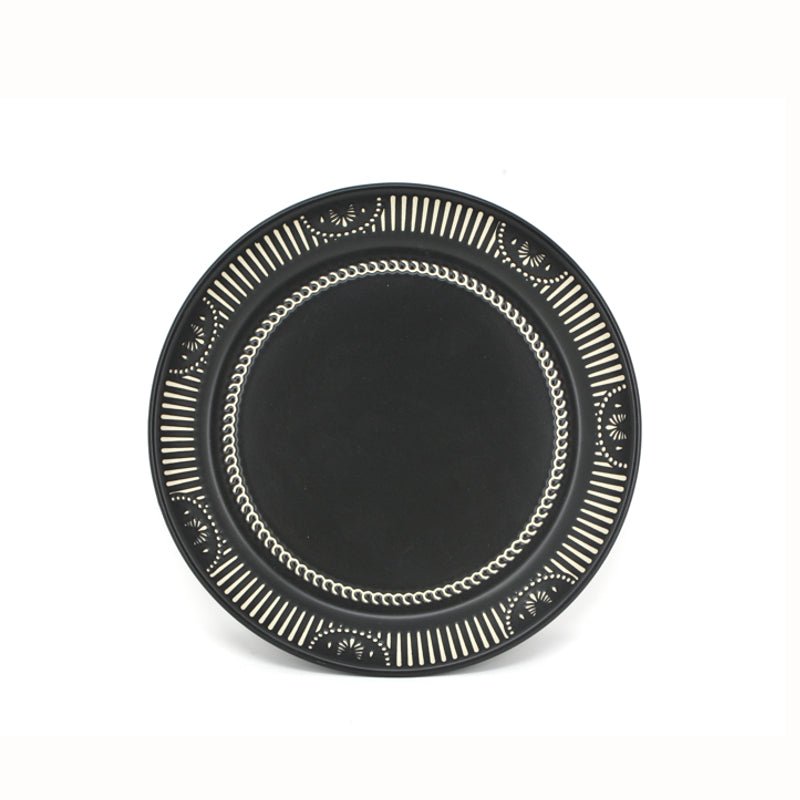 BIA - BATIK Side Plate Home & Kitchen Black