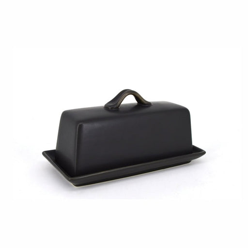 BIA - PARK WEST Butter Dish Home & Kitchen Black