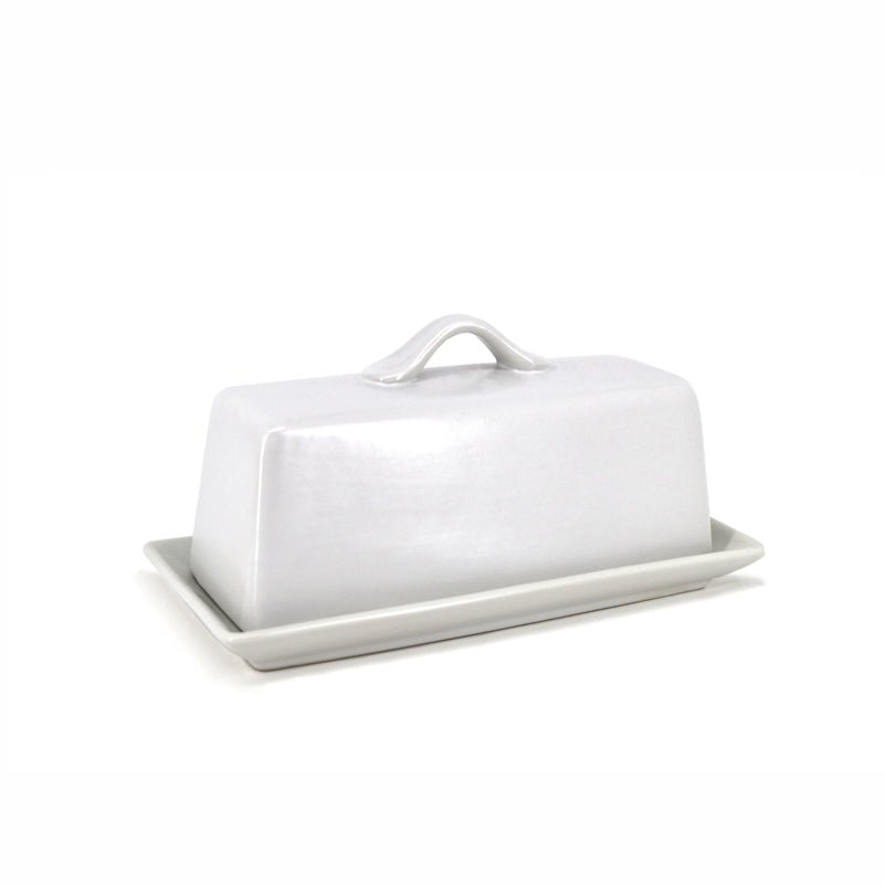 BIA - PARK WEST Butter Dish Home & Kitchen White