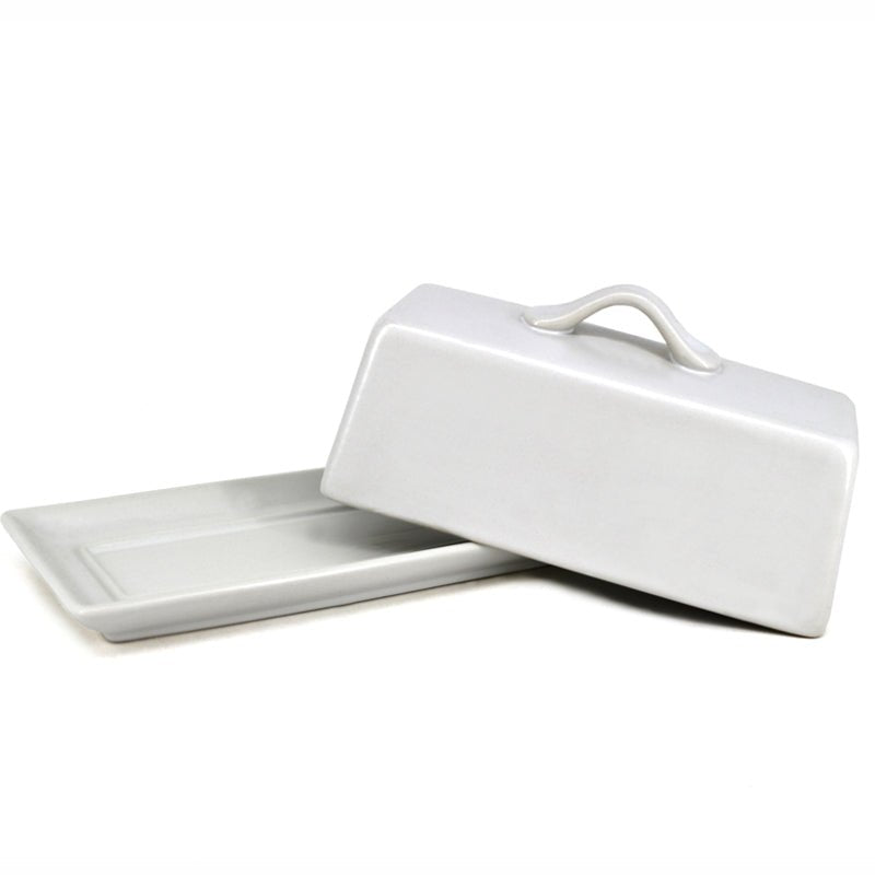 BIA - PARK WEST Butter Dish Home & Kitchen White