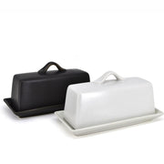 BIA - PARK WEST Butter Dish Home & Kitchen White