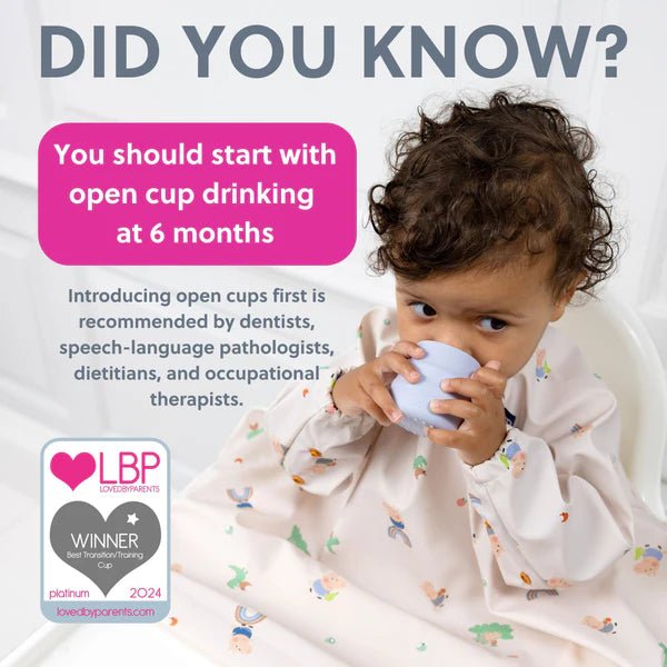 Bibado - Sippit™ Silicone Trainer Cup 2 - Pack Mother & Baby Mist