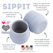 Bibado - Sippit™ Silicone Trainer Cup 2 - Pack Mother & Baby Mist