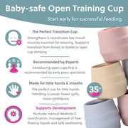 Bibado - Sippit™ Silicone Trainer Cup 2 - Pack Mother & Baby Mist