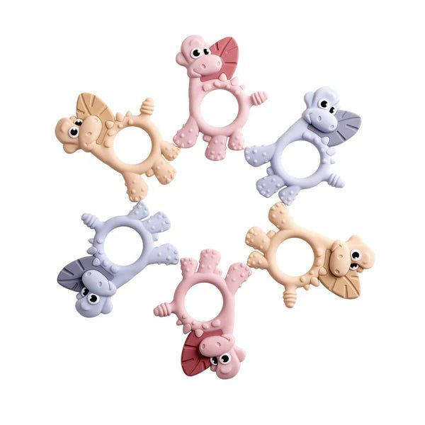 Bibado - Teething Toy: Dotty the Dinosaur™ Mother & Baby Fawn