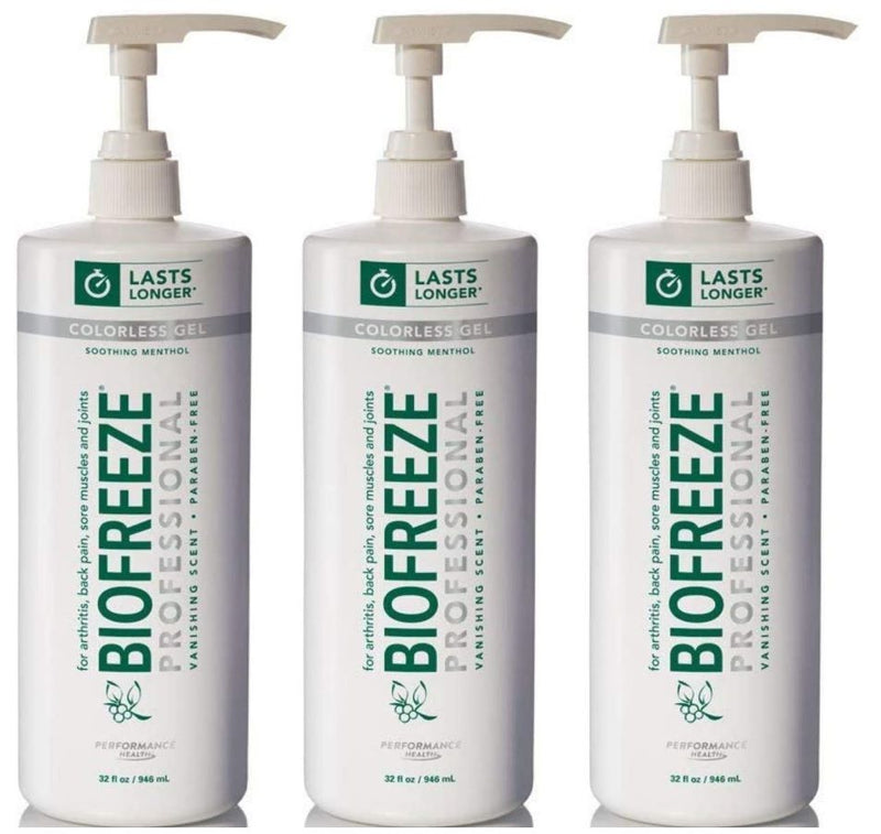BioFreeze - Pain Relief Gel 32Oz (3 - Pack) Health & Beauty