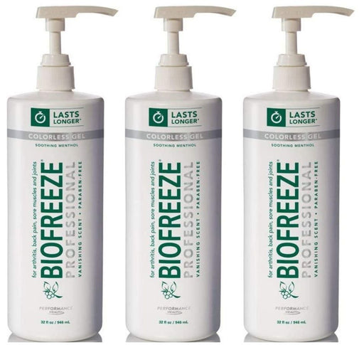 BioFreeze - Pain Relief Gel 32Oz (3 - Pack) Health & Beauty
