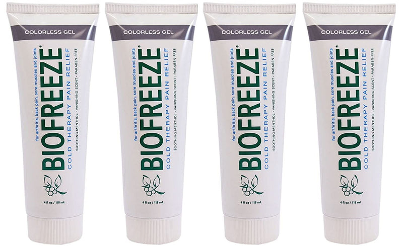 BioFreeze - Pain Relief Gel 4Oz (4 - Pack) Health & Wellness