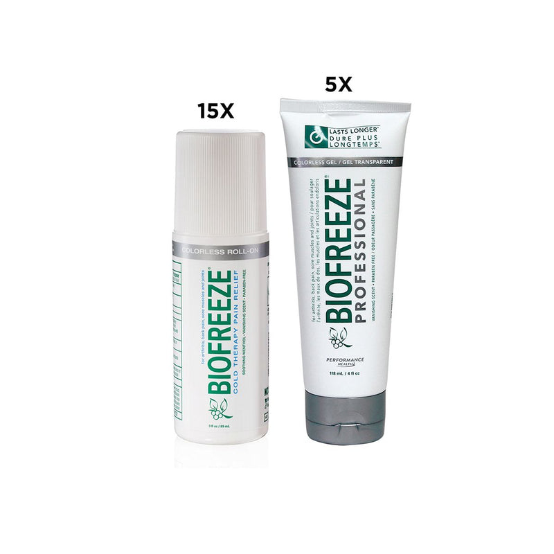 BioFreeze - Roll On 5X Gel (15 - Pack) Health & Wellness