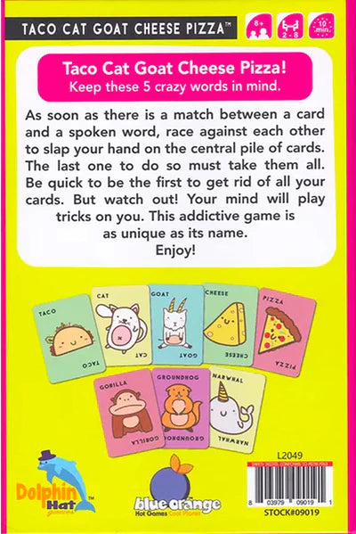 Blue Orange - Taco Cat Goat Cheese Pizza