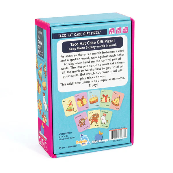 Blue Orange - Taco Hat Cake Gift Pizza