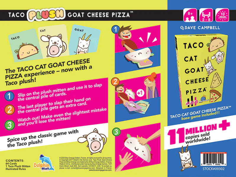 Blue Orange - Taco Plush Goat Cheese Pizza