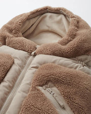 Blanket 212 evolution - Cappuccino Appliqué - 6M - 4T - OatCacao Mother & Baby
