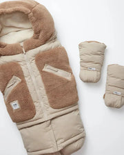 Blanket 212 evolution - Cappuccino Appliqué - 6M - 4T - OatCacao Mother & Baby