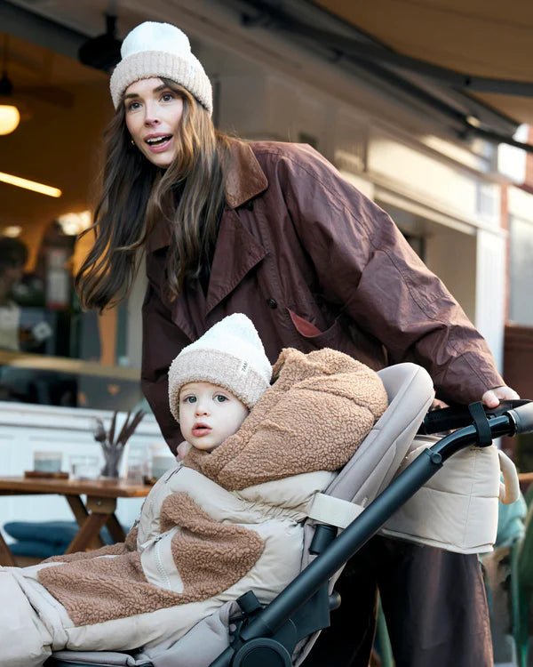 Blanket 212 evolution - Cappuccino Appliqué - 6M - 4T - OatCacao Mother & Baby