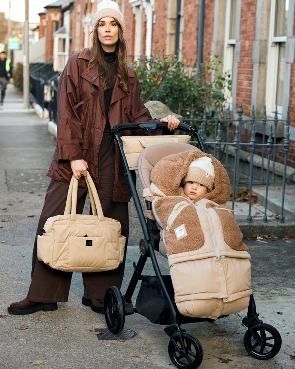Blanket 212 evolution - Cappuccino Appliqué - 6M - 4T - OatCacao Mother & Baby