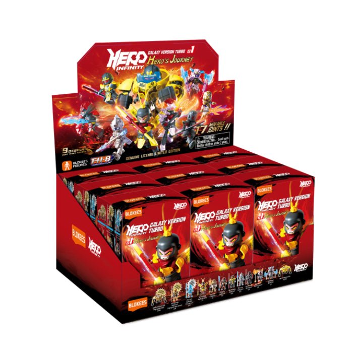 BLOKEES - HERO INFINITY GALAXY WAVE 1 Arts & Entertainment