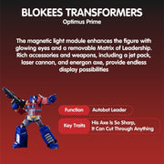 BLOKEES - TRANSFORMERS - ACTION EDITION - OPTIMUS PRIME Games & Toys