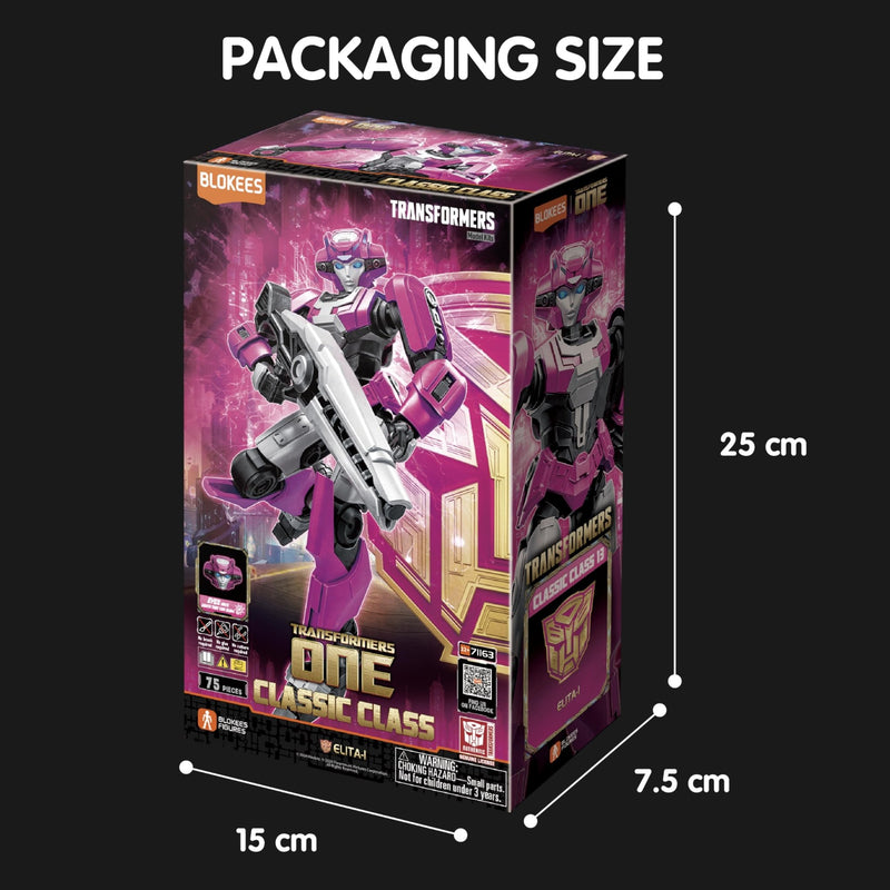 BLOKEES - Transformers - Classic Class - T1 Movie - Elita - 1 Toys & Games