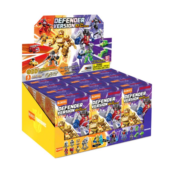 BLOKEES - TRANSFORMERS DEFENDER WAVE 2 Toys & Games