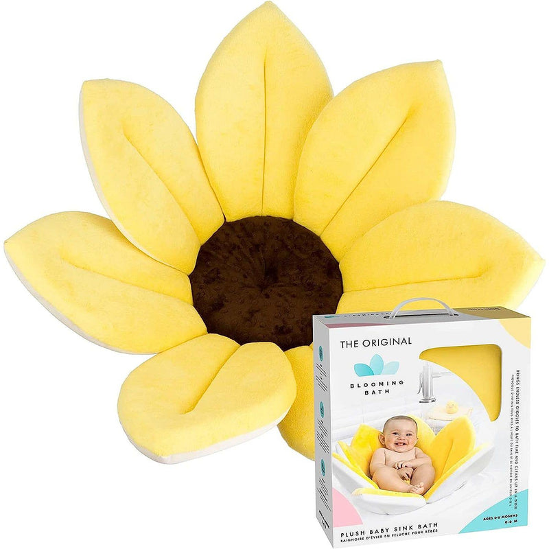 Blooming Baby - The Original - Plush Baby Sink Bath Baby & Toddler Yellow
