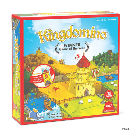 Blue Orange - Kingdomino (with tower) Games & Toys
