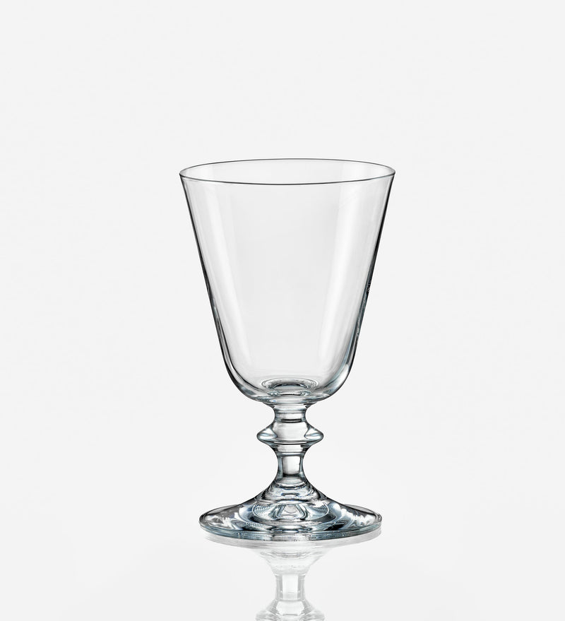 Bohemia Crystal - Bella White Wine glass Home & Kitchen Single