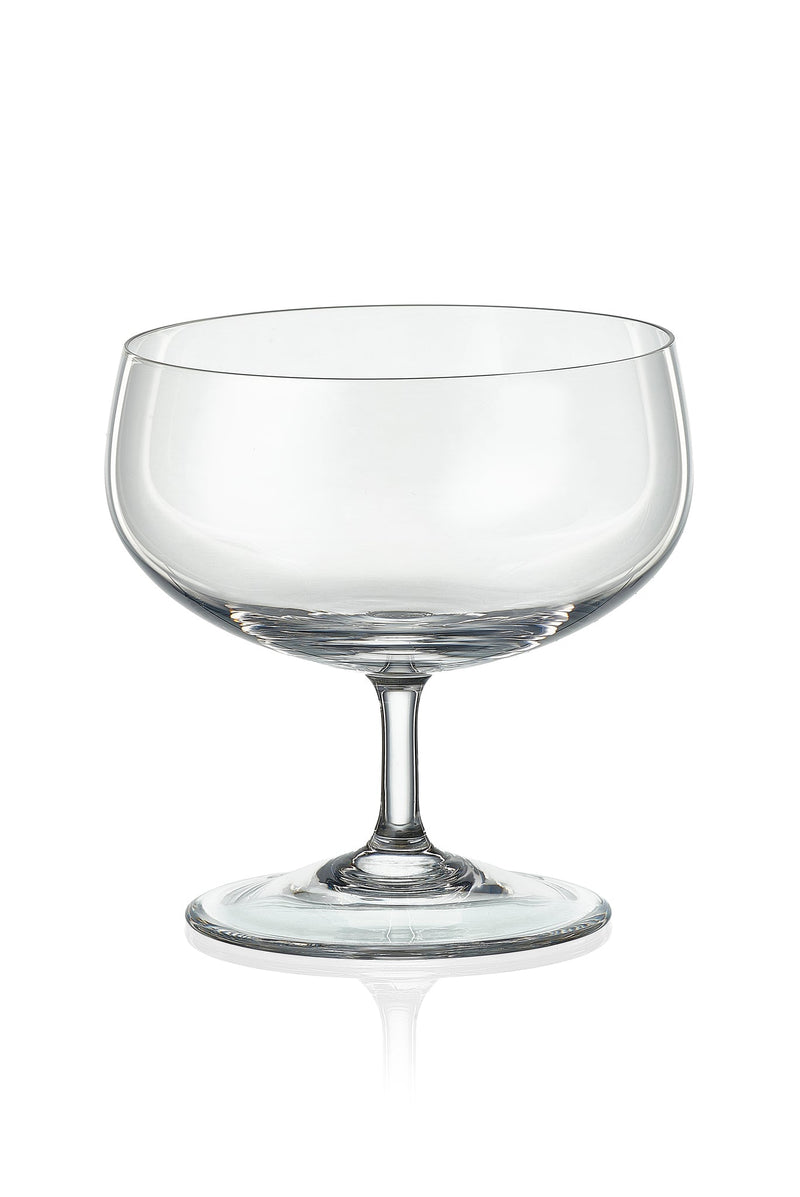 Bohemia Crystal - Peony Coupe (Set of 6) Home & Kitchen