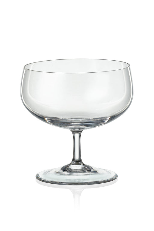 Bohemia Crystal - Peony Coupe (Set of 6) Home & Kitchen