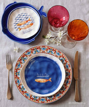 Easy Life - BORD DE MER - (8.5) Side Plate - Blue | 21 cm