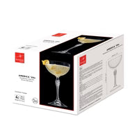 Bormioli Rocco - America '20s Cocktail Coupe (Set of 4) -  220mL