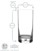Bormioli Rocco - Barglass Highball x6 Home & Kitchen