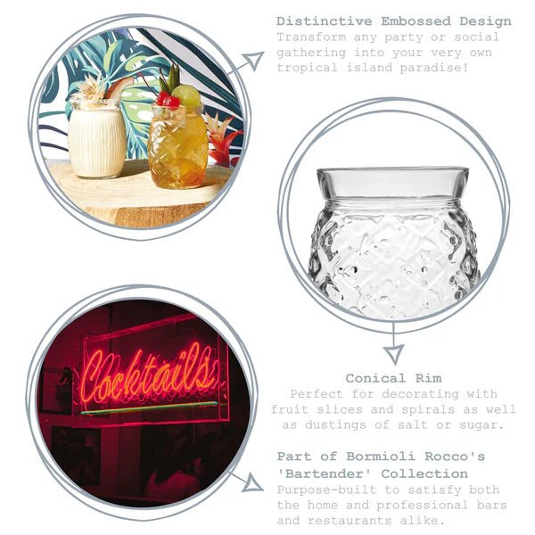Bormioli Rocco - Bartender Sweet Tumbler - 440ml Home & Kitchen