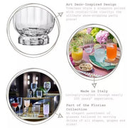 Bormioli Rocco - Florian Clear HB x4 Home & Kitchen